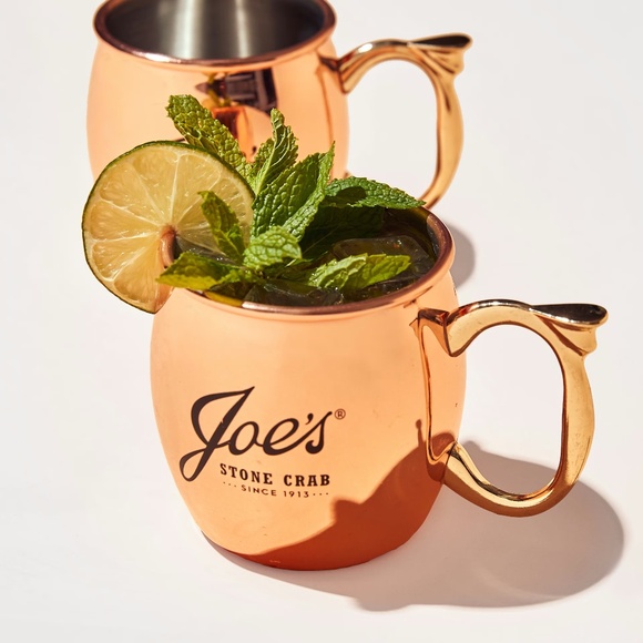 Joe’s Stone Crab Moscow Mule Mug - Set of Four - Picture 1 of 6